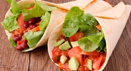 Las fajitas con vegetales más fáciles para preparar en casa