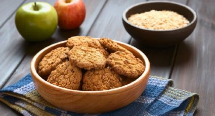 Receta: con 3 ingredientes, crea unas deliciosas galletas de manzana para la merienda