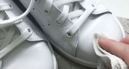 Primavera: simple truco para mantener tus tenis blancos como nuevos toda la temporada