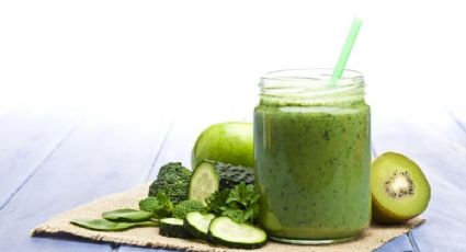 Combate el calor con esta deliciosa y refrescante bebida con kiwi y pepino