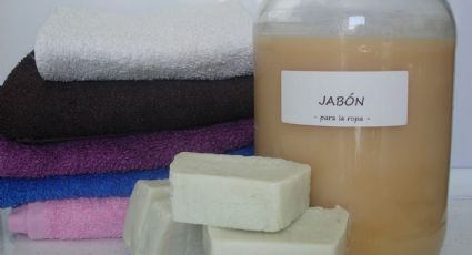 Con 3 ingredientes, elabora tu jabón para lavadora y ahorra en la economía en tu hogar