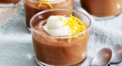 Receta de mousse o crema de chocolate y naranja: solo dos ingredientes y 15 minutos