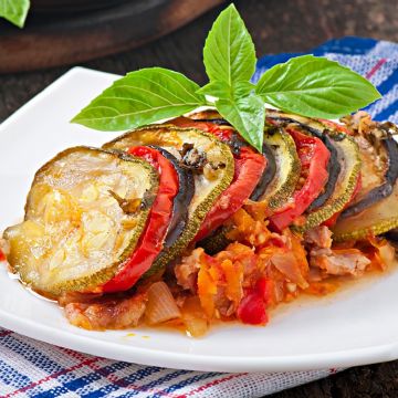 La receta francesa que puedes hacer en pocos minutos en freidora de aire: la Ratatouille perfecta