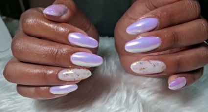 ¿Sin ideas para tu próximo Nail Art? Diseños de uñas aurora que son el comodín para tu manicura