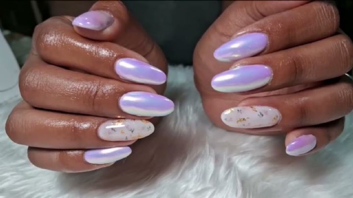 ¿Sin ideas para tu próximo Nail Art? Diseños de uñas aurora que son el comodín para tu manicura