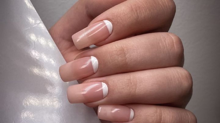 El diseño de Nail Art que se ha vuelto viral y con razón: Moon manicure le da un giro a las uñas francesas