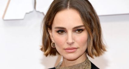 Natalie Portman lleva el corte bob que es ideal para las melenas con rizos después de los 50