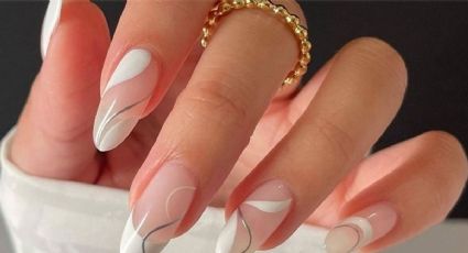 Minimalismo chic: 6 Nail Art de uñas almendradas nude para lucir en la oficina