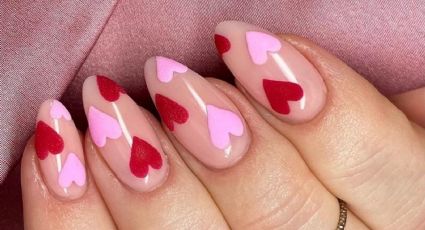 Nail art para San Valentín: 6 encantadores diseños de uñas con corazones aesthetic