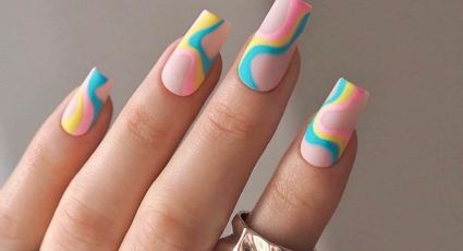 Tendencia “Swirly Nails”: 5 Nail Arts creativos y elegantes para lucir en primavera