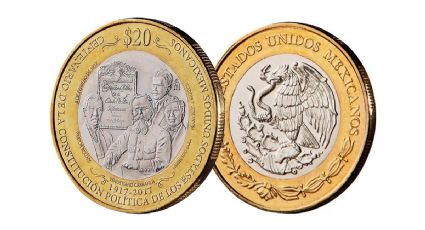 Explorando la moneda que destaca a cuatro figuras emblemáticas de México en honor a la Constitución