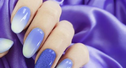 Manicura en azul: 5 ideas de Nail Art con uñas acrílicas para hacer en casa