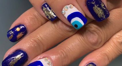 Protección en tus manos: 7 creativos Nail Art con ojo turco