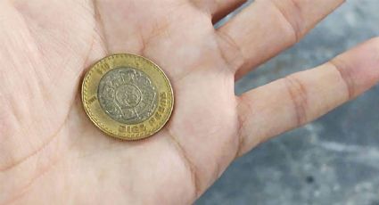 La inesperada valuación: moneda de 10 pesos de la "piedra del sol" alcanza hasta 60 mil pesos