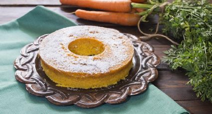 Torta de zanahoria: receta sencilla, saludable y lista en 5 minutos