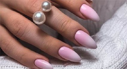 Nail art de uñas almendradas: tendencia delicada del ombré para una elegancia infalible