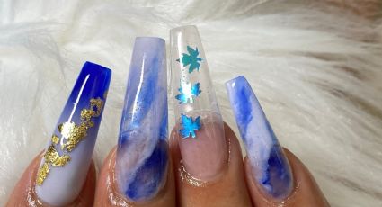 TikTok inspira: 4 divertidos Nail Art con uñas azules para tu próxima manicura