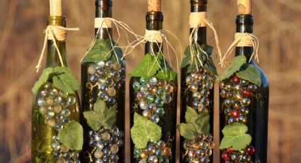 Recicla tus botellas de vino en creaciones sostenibles y creativas para el hogar