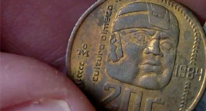 Rareza numismática: la moneda de 20 centavos con cabeza Olmeca que vale miles de pesos