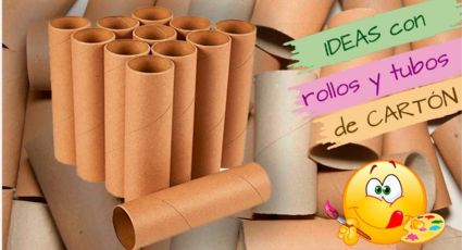 Diviértete reciclando: manualidades creativas con rollos de papel higiénico