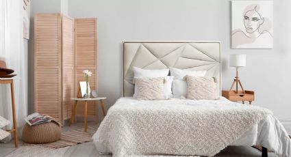 Ideas frescas: 8 cabeceros para dar vida a tus paredes blancas en el dormitorio, sin perder estilo