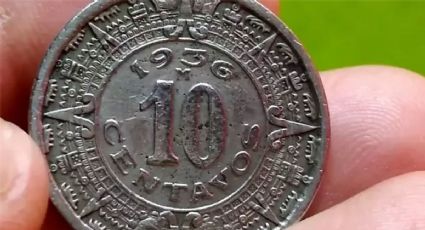 Tesoro numismático: descubre por qué la moneda de 10 centavos del calendario azteca vale 1 millón