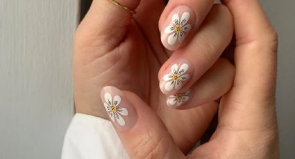 Nail Art: lleva la primavera a otro nivel con las manicuras con margaritas más estilosas