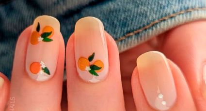 Peach Fuzz Glam: 4 opciones de Nail Art acrílico para lucir el color más trendy