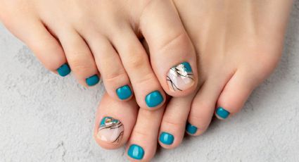 Toques de color: 5 elegantes Nails Arts para pies que dominarán esta temporada