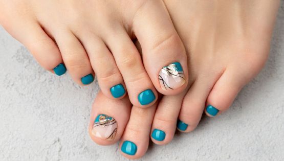 Toques de color: 5 elegantes Nails Arts para pies que dominarán esta temporada