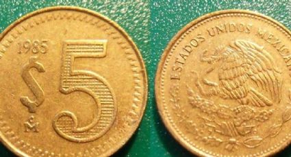 La moneda antigua de los años 80, que se vende hasta en 600,000 pesos: conoce sus características