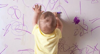 Fin a las manchas de crayón en tus paredes y sin dañar la pintura con estos trucos de limpieza