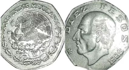 De 10 pesos a 100 mil: la asombrosa historia de la moneda heptagonal de Miguel Hidalgo