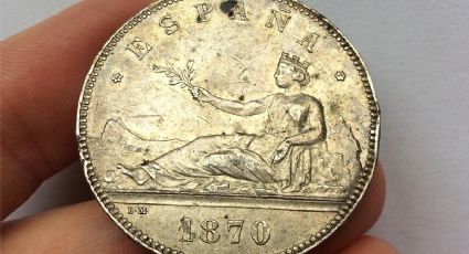 La codiciada moneda de 5 pesetas de 1870 que vale una fortuna