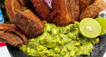 La receta de mi abuela para que el guacamole con chicharrón quede tan crujiente como soñabas