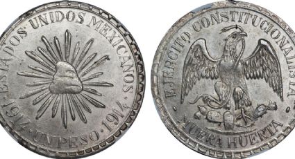 La polémica moneda "Muera Huerta": historia y valor en la numismática