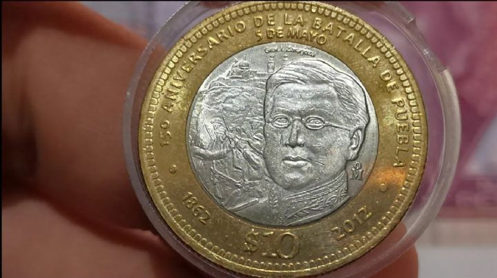 Tendencia en numismática: una moneda de 10 pesos supera los 2 millones de pesos