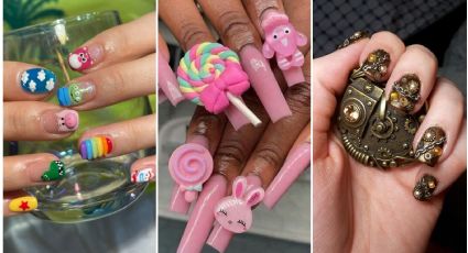 Anímate con la manicura 3D: la tendencia más atrevida en uñas