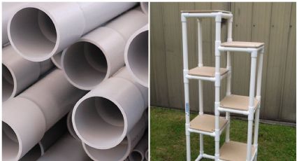 ¡No los tires y manos a la obra! Los restos de tubos de PVC para proyectos fáciles de reciclaje