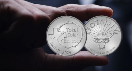 Atención numismática: la exclusiva moneda del eclipse solar total de 2024, todo lo que necesitas saber