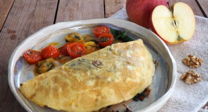 Omelette de manzana: una opción saludable y sabrosa para cualquier momento del día