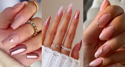 Tonos rosa para un Nail Art femenino, delicado y sutil: los diseños de manicura más suaves