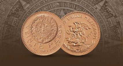 Descubre la moneda de 20 pesos conocida como 'Azteca de oro' que puede alcanzar los 18 mil pesos