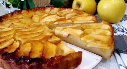 Receta de tarta de manzana fácil en tres pasos: un clásico reinventado