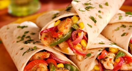 El plato estrella de la cocina Tex-Mex: fajitas de pollo en solo 15 minutos