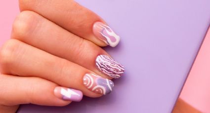 Diseños de Nail Art morado: el color perfecto para cualquier época que hace magia en tus manos