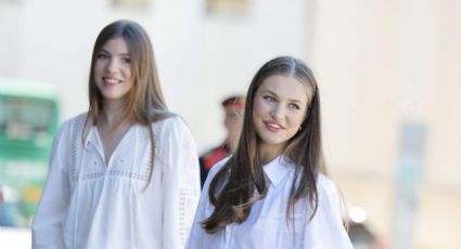 La Princesa Leonor confirma desde España que el blanco es la tendencia para lucir elegante en verano