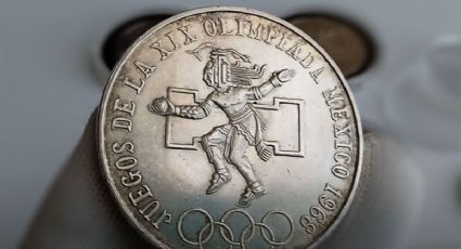 El tesoro olímpico de 1968: la moneda de 25 pesos en venta por 250 mil