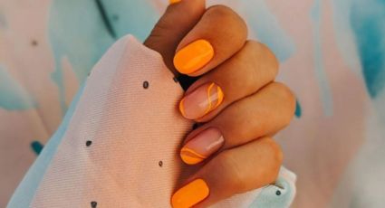 Tan frescos como un jugo de naranja: diseños de Nail Art para manos finas con el color de la temporada