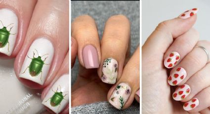 Bichos, frutas y flores: los diseños de Nail Art más fáciles con stickers que son mágicos y bonitos